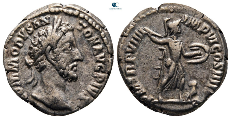 Commodus AD 180-192. Rome
Denarius AR

18 mm, 3,54 g



Very Fine