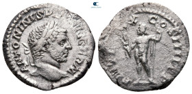 Caracalla AD 198-217. Rome. Denarius AR