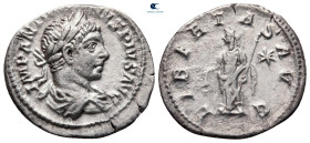 Elagabal AD 218-222. Rome. Denarius AR