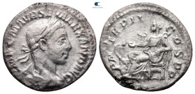 Severus Alexander AD 222-235. Rome. Denarius AR