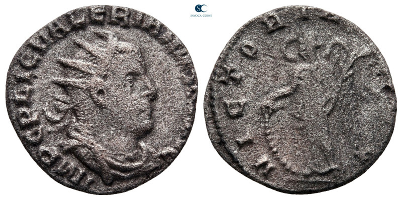 Valerian I AD 253-260. Rome
Billon Antoninianus

18 mm, 2,63 g



Nearly ...