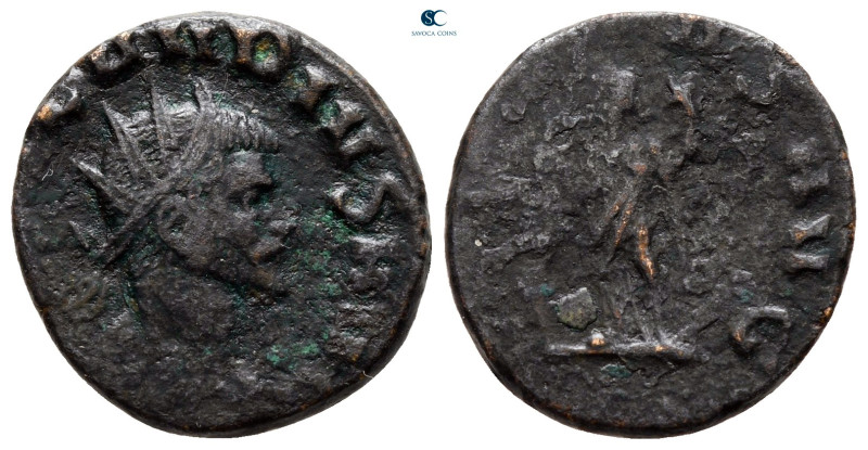 Claudius II (Gothicus) AD 268-270. Rome
Antoninianus Æ

18 mm, 2,60 g



...