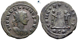 Aurelian AD 270-275. Cyzicus. Billon Antoninianus