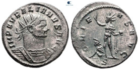 Aurelian AD 270-275. Siscia. Antoninianus Æ silvered