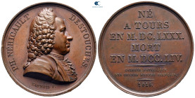 France. Philippe Néricault Destouches.  AD 1816. Medal