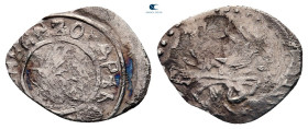 Russia. Novgorod.  AD 1420-1478. Denga AR