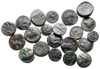 Lot of ca. 21 greek bronze coins / SOLD AS SEEN, NO RETURN!
Very Fine