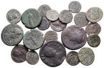 Lot of ca. 21 roman bronze coins / SOLD AS SEEN, NO RETURN!
Fine
