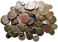 Lot of ca. 123 ancient bronze coins / SOLD AS SEEN, NO RETURN!Fine