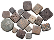 Lot of ca. 18 islamic weights / SOLD AS SEEN, NO RETURN!
Very Fine