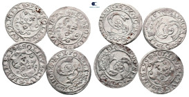 Lot of 4 Sigismund III Solidi / SOLD AS SEEN, NO RETURN!Very Fine