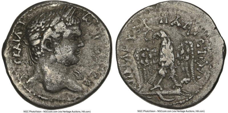 JUDAEA. Caesarea Maritima. Caracalla (AD 198-217). BI tetradrachm (26mm, 12h). N...