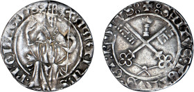 COMTAT VENAISSIN
Martin V (1417-1431) : Gros d'argent
 - TTB 35 (TTB)
Très Rare !!


B 923, DF 1826, P 94-21
 - ARGENT - 2,02g
 --------------...