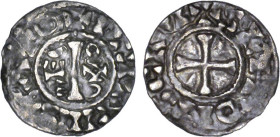 CHAMPAGNE
Provins et Sens, anonymes : Denier d'argent
 - TTB 35 (TTB)
Rare !


B 1751, P 138-13
 - ARGENT - 1,36g
 ---------------------------...