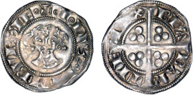 BRABANT, Duché
Jean Ier (1268-1294) : Esterlin d'argent à la tête couronnée de roses
 - TTB 45 (TTB++)
Assez Rare !


B 2348, Witte 257
 - ARGE...