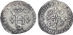 HENRI III (1574-1589)
Double sol parisis du Dauphiné
1581 Z - TTB 35 (TTB)
Rare surtout en l'état !


D 1138
GRENOBLE - BILLON - 4,27g
 ------...