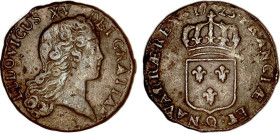 LOUIS XV le Bien aimé (1715-1774)
Sol au buste enfantin ou "John Law"
1723 Q - TTB 35 (TTB)
Assez Rare !


DR 571, D 1692, GR 276, KM # 439
PER...