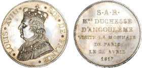 5 FRANCS
5 FRANCS (module de) Louis XVIII, Paris 25 avril 1817
1817 - SPL 62 (SUP++)
Argent - Très Rare !!, nettoyé


G 615, KM #12-12b
PARIS -...