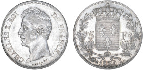 5 FRANCS
5 F, Charles X 2e type
1829 L - SUP 50 (SUP-)
Assez Rare !


G 644, F 311, KM# 728
BAYONNE - ARGENT - 
 -----------------------------...