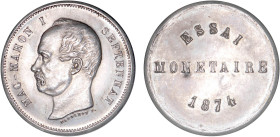 5 FRANCS
5 FRANCS (module de) Mac-Mahon
1874 - SPL 62 (SUP++)
Laiton argenté - Rarissime !!


G 748
 - LAITON ARGENTÉ - 23,69g
 --------------...