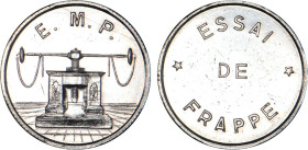 10 FRANCS
10 FRANCS (module de) ESSAI DE FRAPPE, 21 mm
ND - SPL 60 (SUP+)
4 séries de stries - Très Rare !!


G 822a
 - NICKEL - 
 -----------...