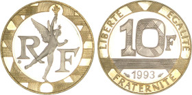 10 FRANCS
10 FRANCS RF, Génie - flan bruni
1993 - FDC 66 (FDC)
Assez Rare !


G 827a, F 375v, KM# 964.2
 - BIMETALLIQUE - 
 ------------------...