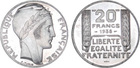20 FRANCS
20 FRANCS ESSAI de monnayage
1938 - FDC 64 (FDC)
ESSAI al. 33 mm, lisse, Très Rare !


G 853, F 400v, KM# E71
 - ALUMINIUM - 5,07g
 ...