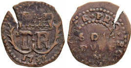 THÉODORE DE NEUHOF (1736)
2 ½ SOLDI
1736 - TTB 35 (TTB)
Rarissime !!! - éclat de flan


G 1, C# 1
ORREZA - CUIVRE - 
 ------------------------...