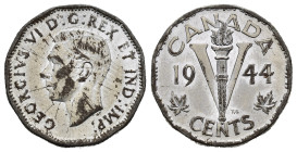 CANADA. Giorgio VI. 5 cents 1944. BB