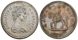 CANADA. Elisabetta II. Dollaro 1973. Ag 23,43 g). Patinata. Proof