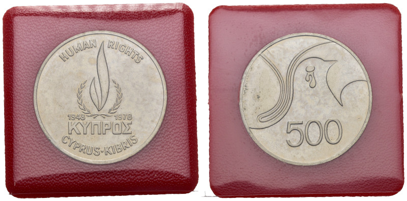 CIPRO. 500 Mils 1978 Human Rights. Ni. FDC