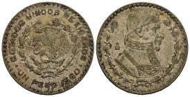 MESSICO. 1 Peso 1960. SPL