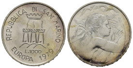 SAN MARINO. 1000 Lire 1979. Ag. FDC