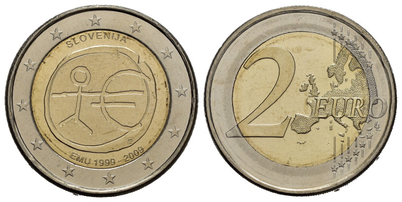 SLOVENIA. Monetazione in Euro. 2 Euro 2009. FDC