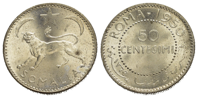 Somalia. Afis. 50 centesimi 1950. FDC