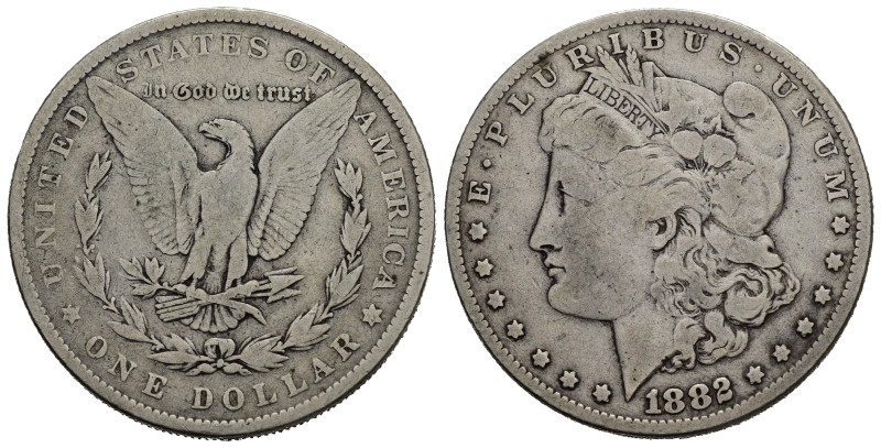STATI UNITI. Dollaro Morgan 1882. Ag. MB