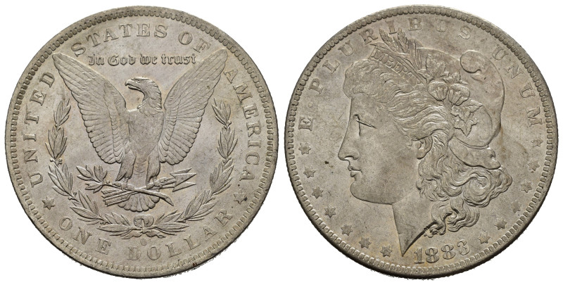 STATI UNITI. Dollaro Morgan 1883 O. Ag. qFDC
