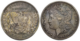 STATI UNITI. Dollaro Morgan 1903 S. Ag. qSPL