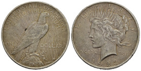 STATI UNITI. Dollaro Peace 1923. Ag. BB+