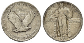 STATI UNITI. 1/4 dollaro 1920. Ag. BB