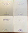 BANKHAUS PARTIN & co. - Lotto di 4 cataloghi d'aste anni '90. Copertine rigide. Ottimo stato