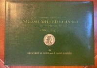 COPE G.M. / RAYNER A. - The Standard Catalogue of English Milled Coinage in silver, copper and bronze (1662-1972). First Edition 1975. 20 pp. Ill. b/w...