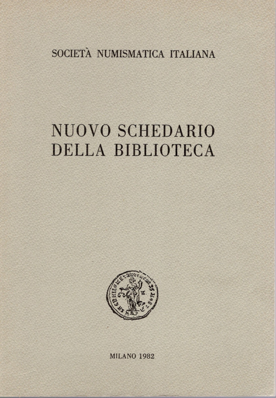 FERRI L. - Nuovo schedario della biblioteca. S.N. I.