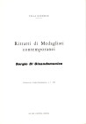 JOHNSON V. – SERGIO DI GIANDOMENICO. Ritratti di medaglisti contemporanei. Mantova, 1970. Pp. 6, ill. nel testo. ril. ed buono stato.