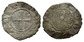 AREZZO. Repubblica (XIII sec.). Denaro piccolo Mi (0,46 g). Croce patente - busto frontale di San Donato. Biaggi 199. MB+