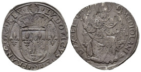 MILANO. Ludovico XII D'Orleans (1500-1513). Grosso regale da 6 soldi. Ag (3,51 g). MIR 239/1. NC. BB