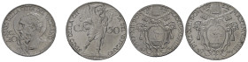 Vaticano. Pio XII. Lotto di 2 monete, 20 e 50 centesimi 1941
