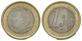 Vaticano. Giovanni Paolo II. Monetazione in Euro. 1 Euro 2002. qFDC