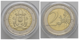 VATICANO. Monetazione in Euro. Francesco. 2 Euro 2018. FDC