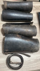 COLLEZIONISMO VARIO – MILITARIA – PARASTINCHI – REGNO D’ITALIA - REGIO ESERCITO ITALIANO - WW2. Lotto composto di parastinchi - schinieri da ufficiale...